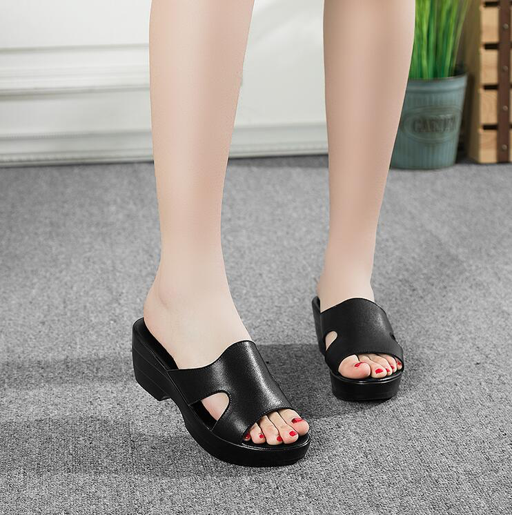 Margaret Women's Peep toe Female Sandals