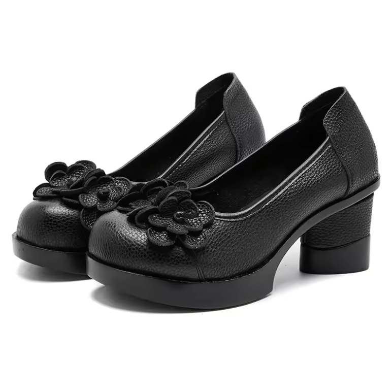 Margaret Women's Round Toe Platform Pumps