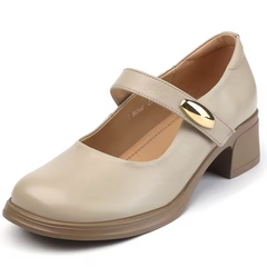 Mary Jane Women's Leather Pumps