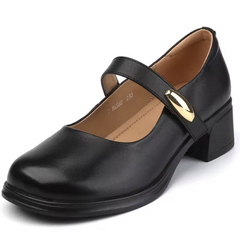 Mary Jane Women's Leather Pumps