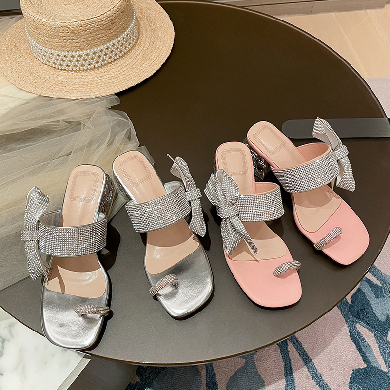 Matilda Women's Crystal Twine Sandals