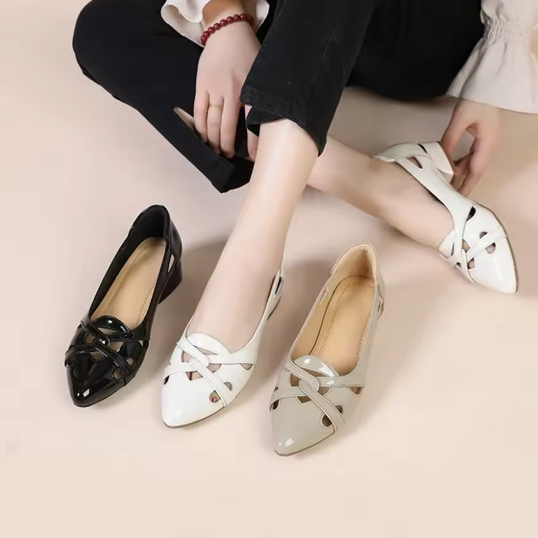 Melani Women's Pointed Toe Medium Heel Pumps