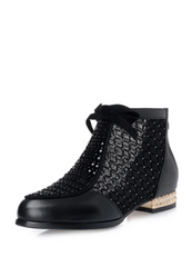 Melina Women's Hollow Mesh Ankle Boots