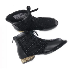Melina Women's Hollow Mesh Ankle Boots