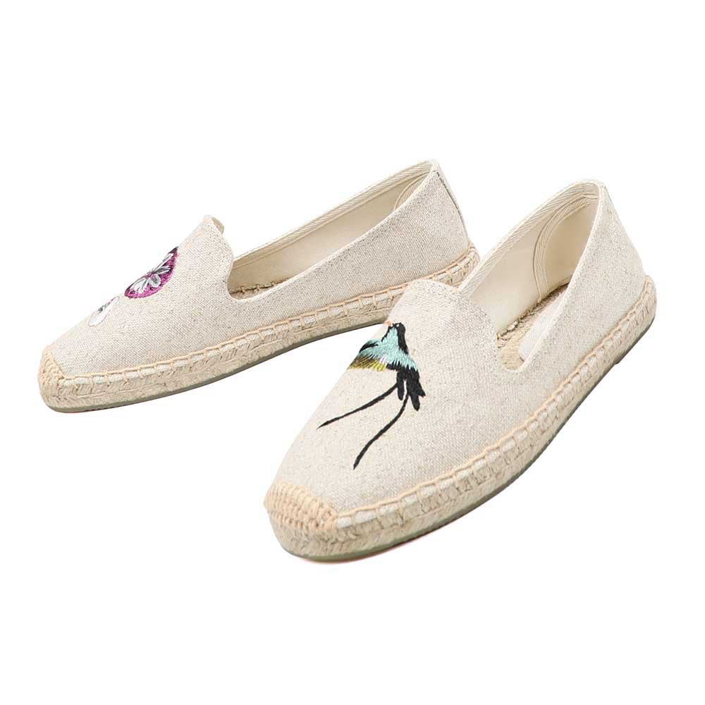 Melva Women's Summer Flat Slip-On Breathable Espadrille