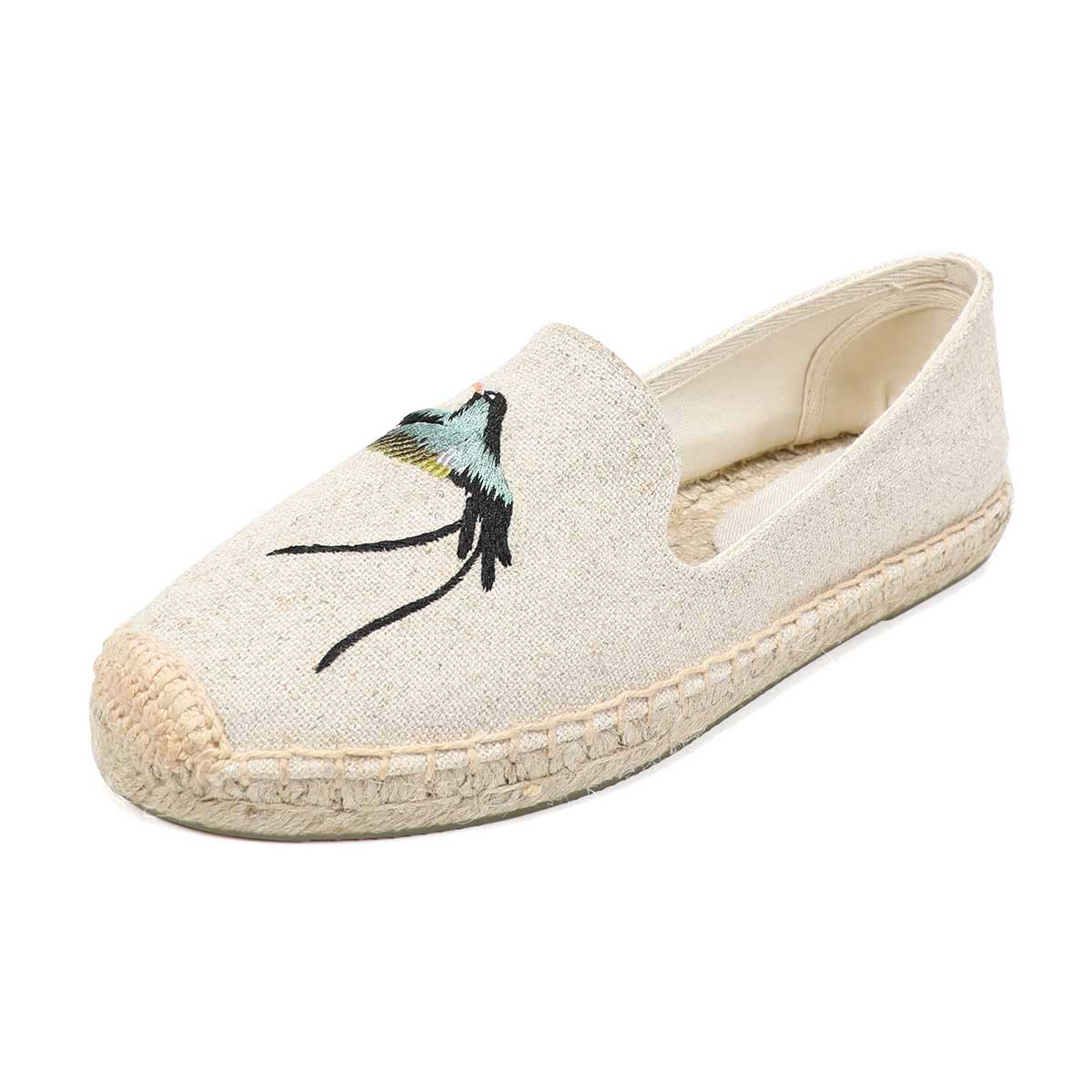 Melva Women's Summer Flat Slip-On Breathable Espadrille