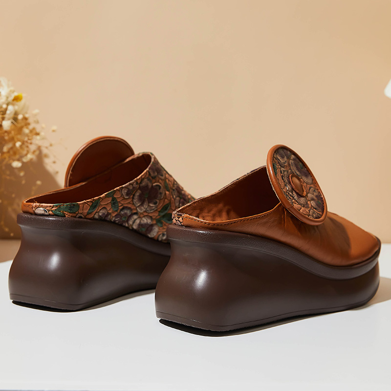 Michelle Women's Platform Wedges Clogs