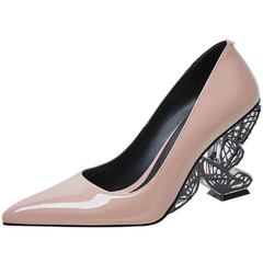 Michely Women's Sculpted Heel Dress Pumps
