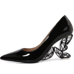 Michely Women's Sculpted Heel Dress Pumps