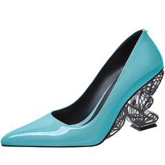 Michely Women's Sculpted Heel Dress Pumps