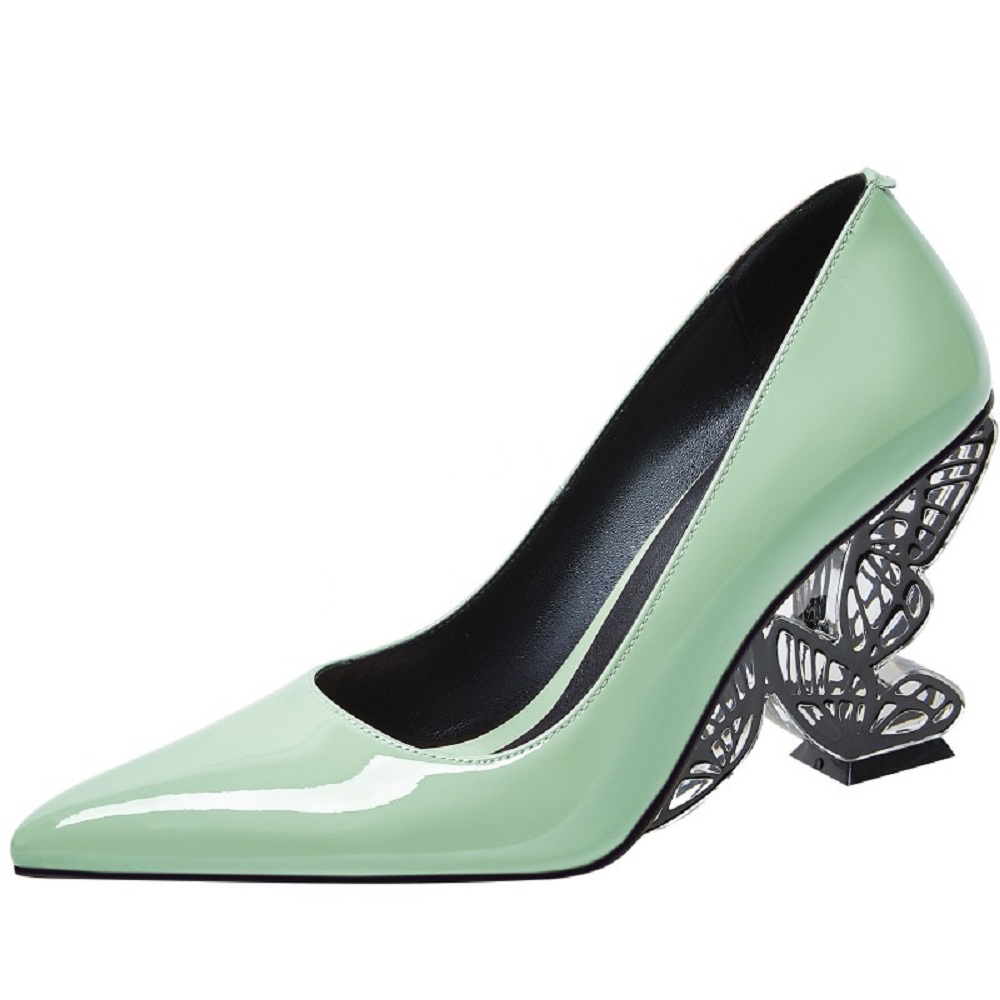 Michely Women's Sculpted Heel Dress Pumps