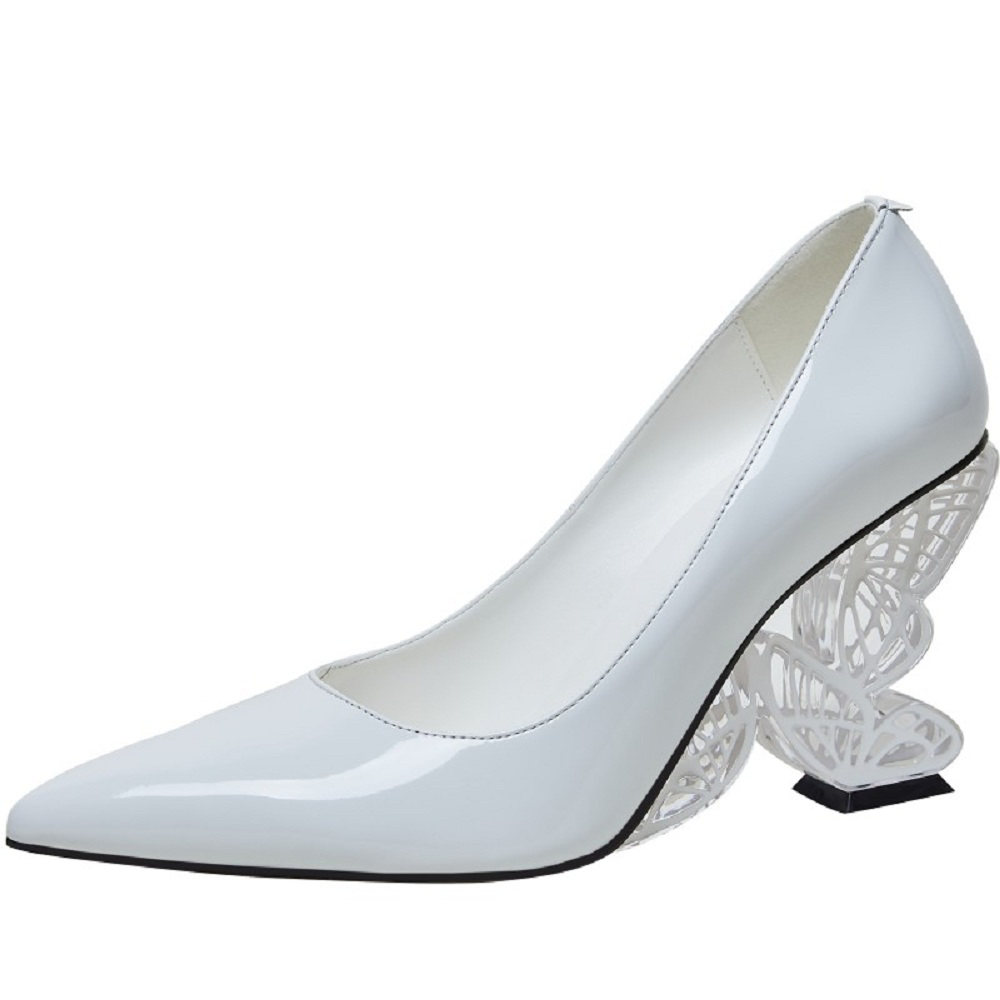 Michely Women's Sculpted Heel Dress Pumps