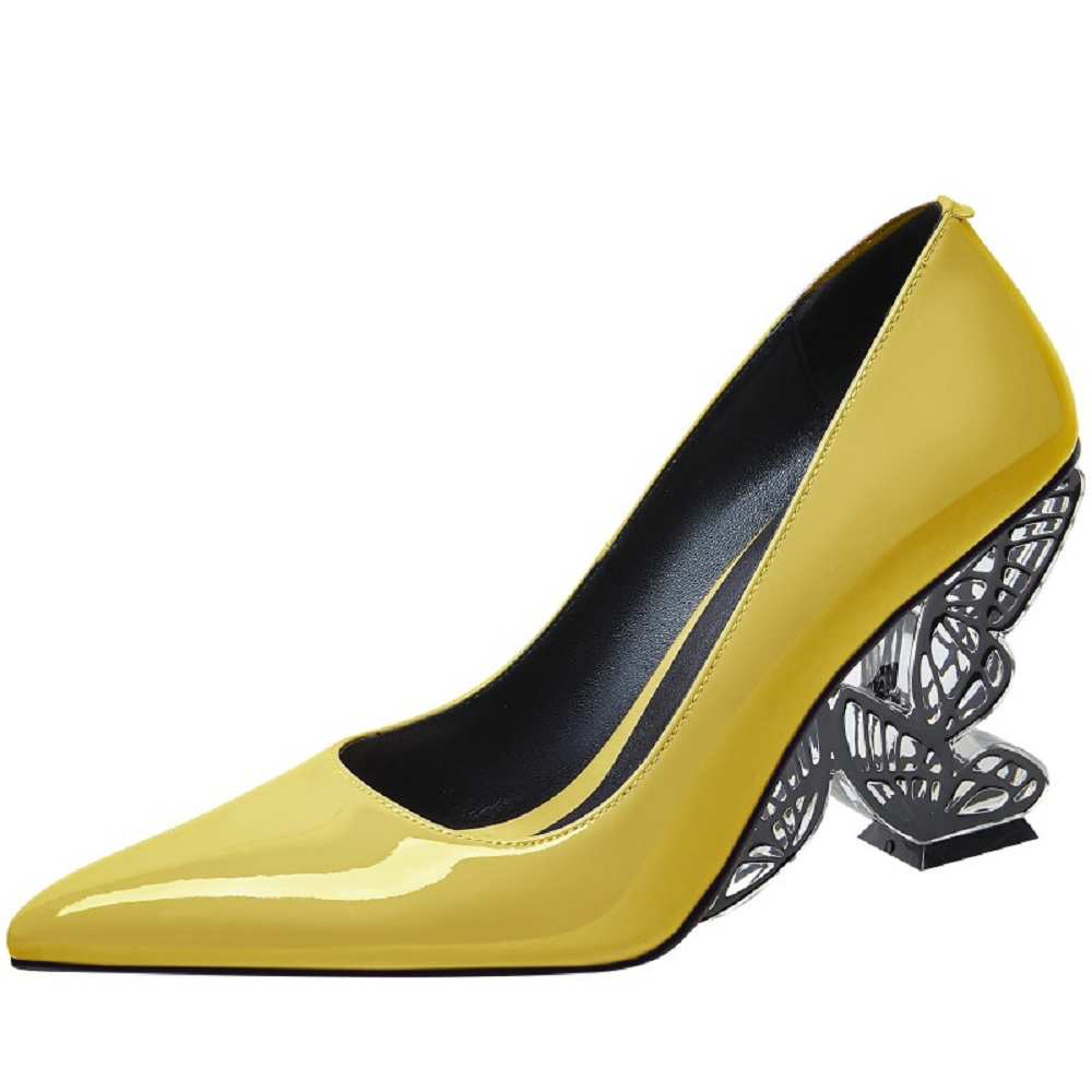 Michely Women's Sculpted Heel Dress Pumps