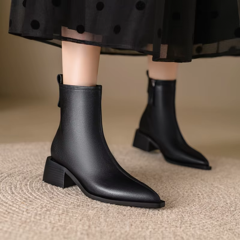 Midory Women's Pointed Toe Boots