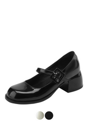 Milagros Women's Square Mid Heel Pumps