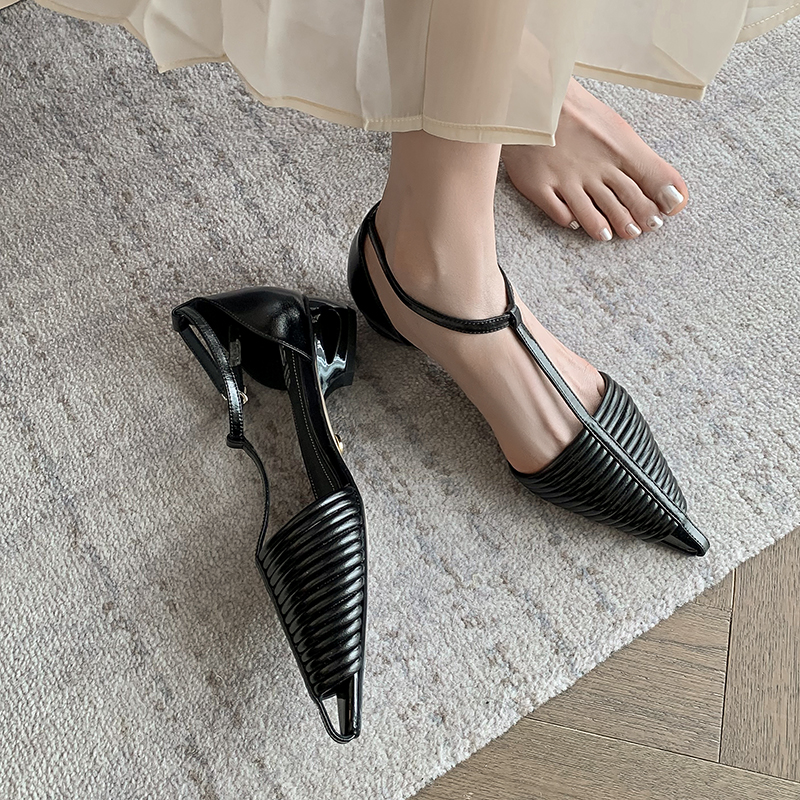 Mindy Women's Pointed Open Toe Sandals