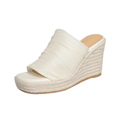 Mirtha Women's Pleated Sandal Wedges