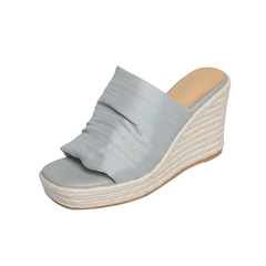 Mirtha Women's Pleated Sandal Wedges