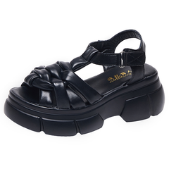 Mistica Women's Leather Platform Sandals