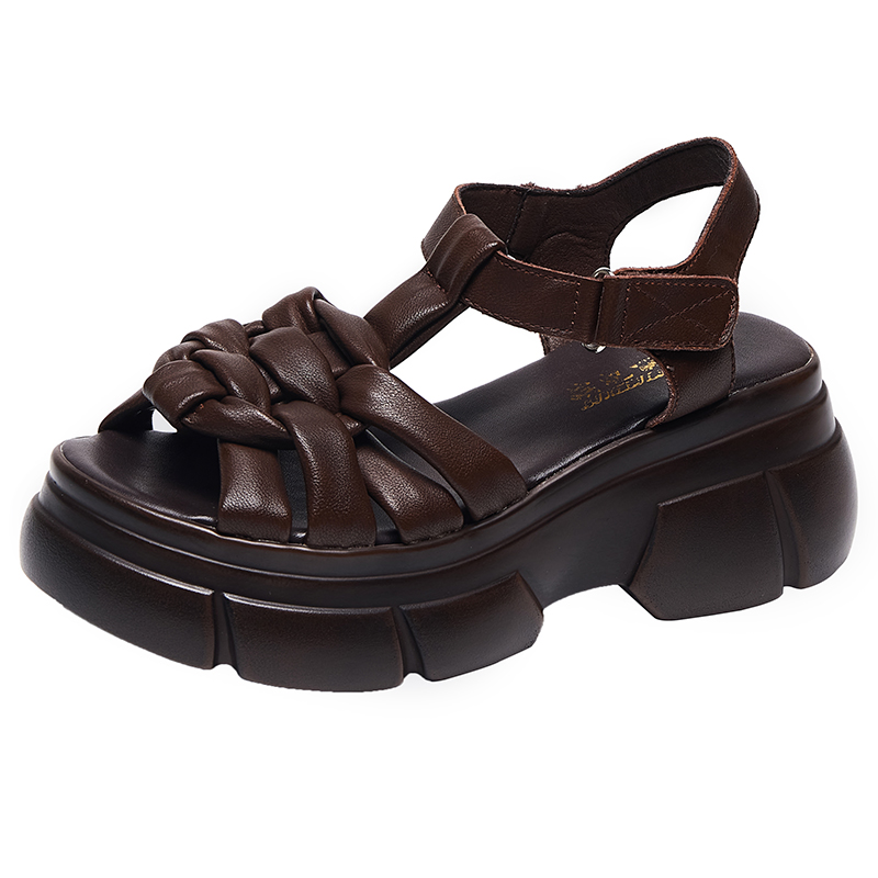 Mistica Women's Leather Platform Sandals