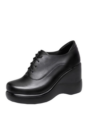Nahir Women's Wedges Lace-Up Platform