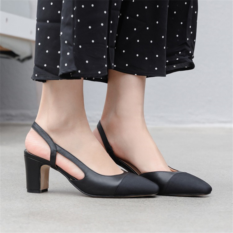 Nayi Women's Square Heel Pumps