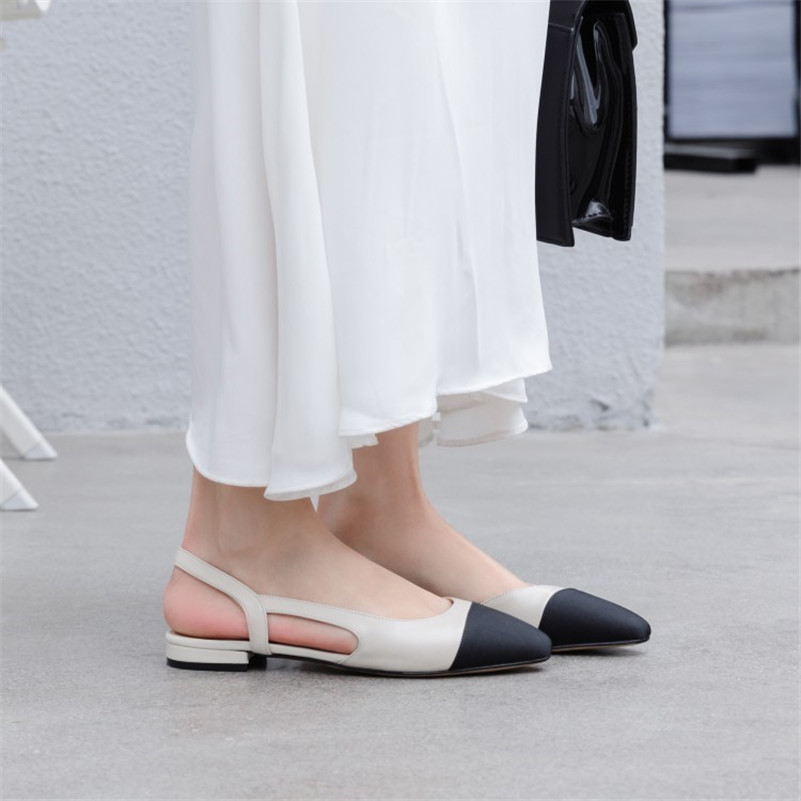 Nayi Women's Square Toe Flats Pumps
