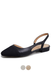 Nayi Women's Square Toe Flats Pumps