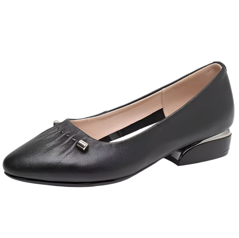 Nely Women's Pointed Toe Slip On Pumps