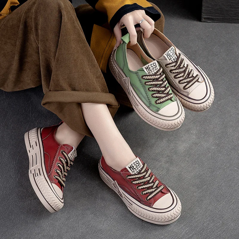 Norys Women's Comfortable Lace Up Sneakers