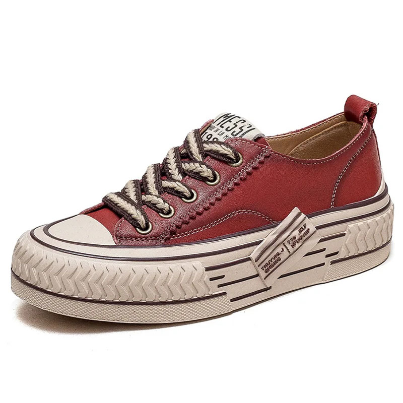 Norys Women's Comfortable Lace Up Sneakers