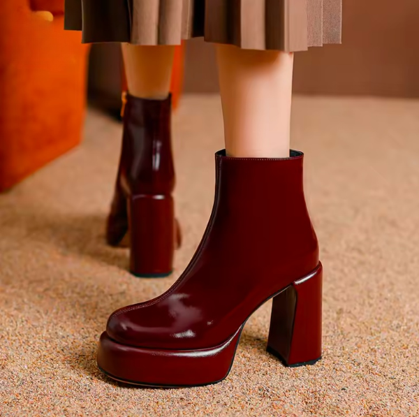Norys Women's Platform Dress Boots