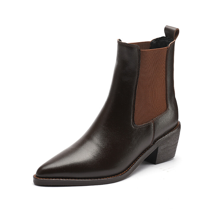 Olga Women's Pointed Toe Chelsea Boots