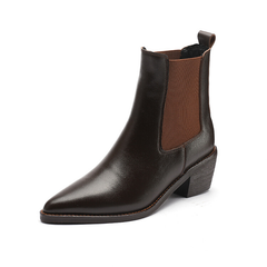 Olga Women's Pointed Toe Chelsea Boots