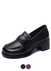 Omary Women's Square Heel Pumps