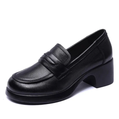 Omary Women's Square Heel Pumps