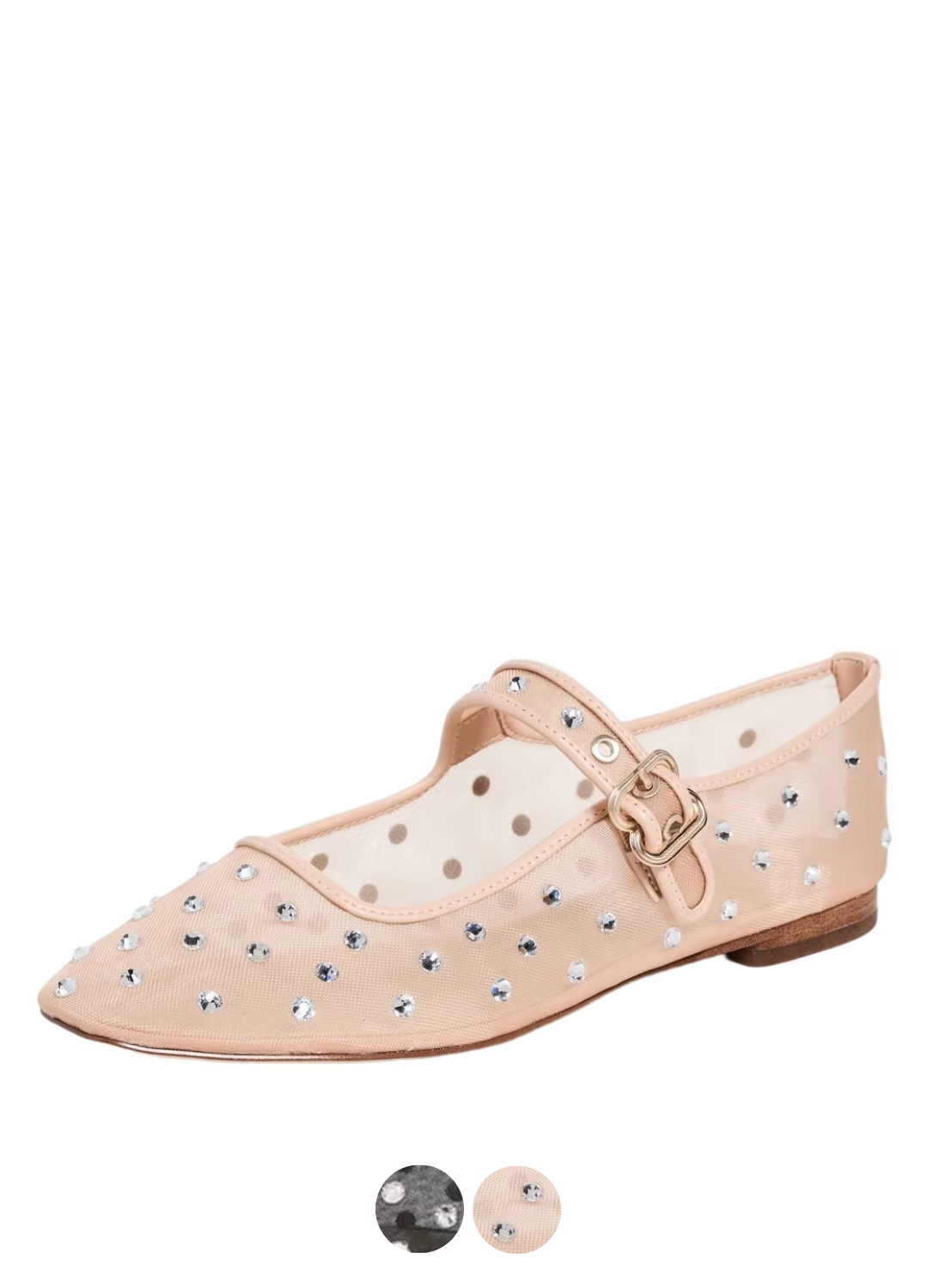 Oralia Women's Rhinestone Ballet Flats