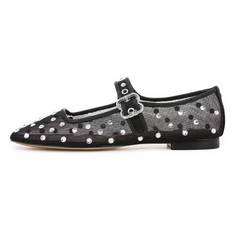 Oralia Women's Rhinestone Ballet Flats