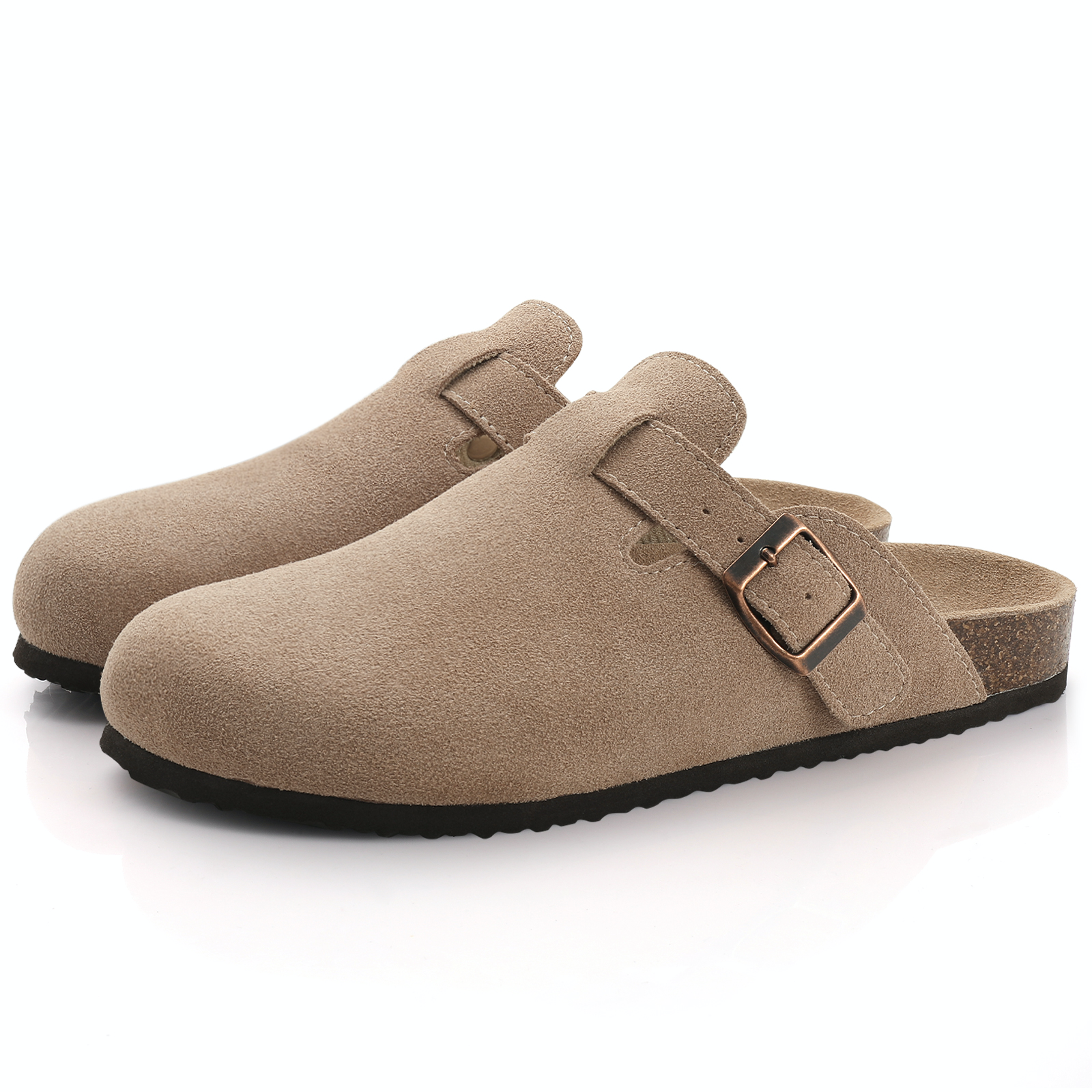 Oriana Women's Classic Suede Cork Clogs