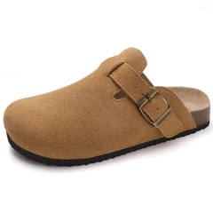 Oriana Women's Classic Suede Cork Clogs