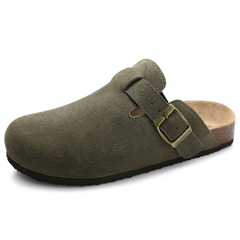 Oriana Women's Classic Suede Cork Clogs