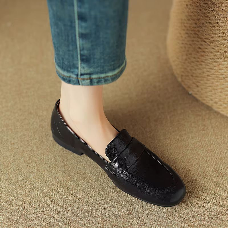 Oriana Women's Leather Casual Loafers