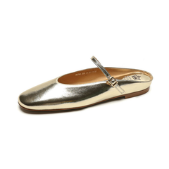 Oriana Women's Leather Summer Flat Mules