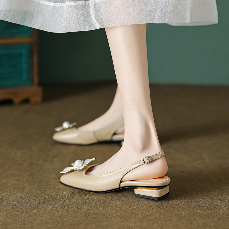 Oriana Women's Low Heel Dress Sandals
