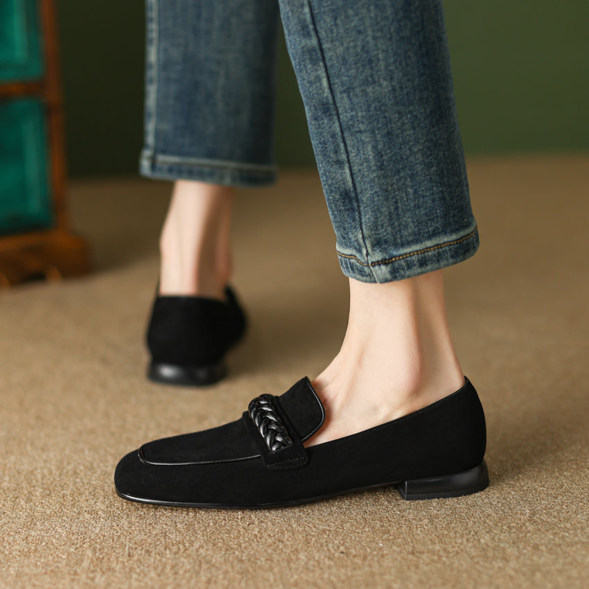 Perla Women's Suede Office Loafers
