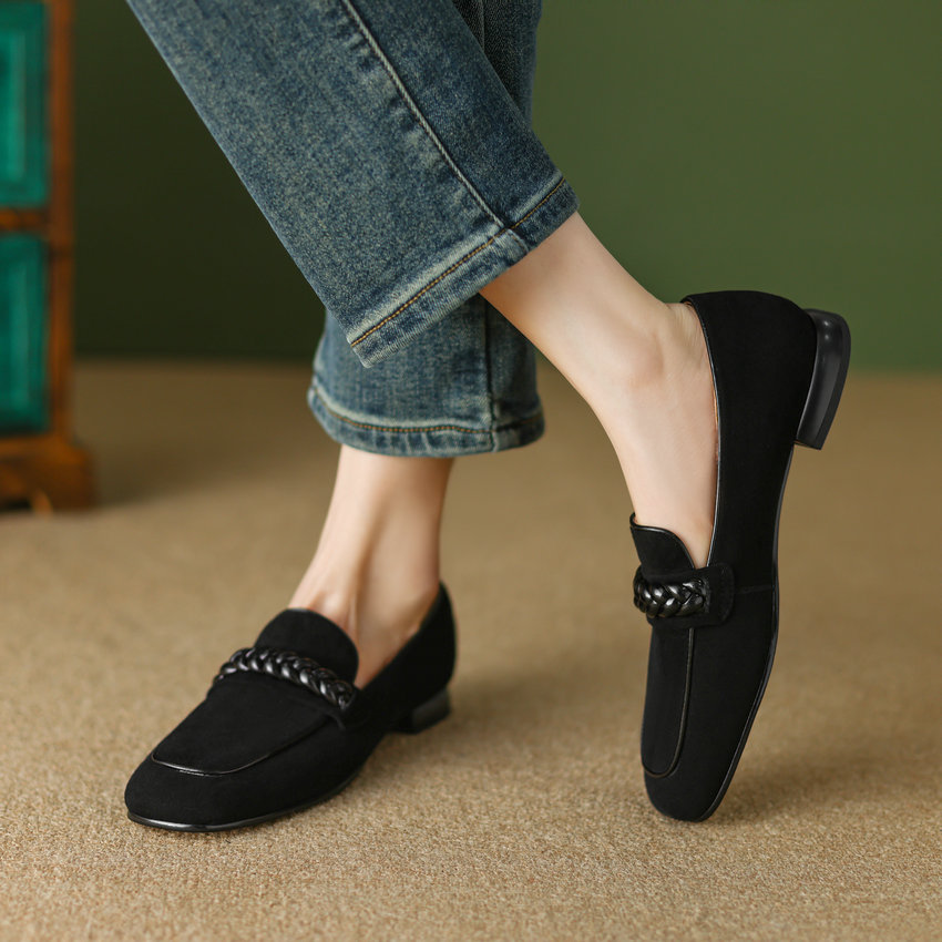 Perla Women's Suede Office Loafers