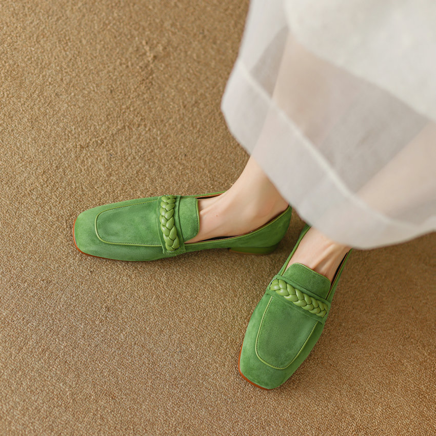 Perla Women's Suede Office Loafers