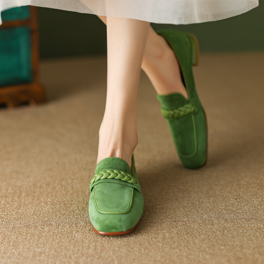 Perla Women's Suede Office Loafers