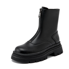 Pierina Women's British Style Front Zipper Boots