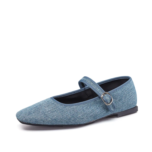 Pilar Women's Velvet Ballet Flats